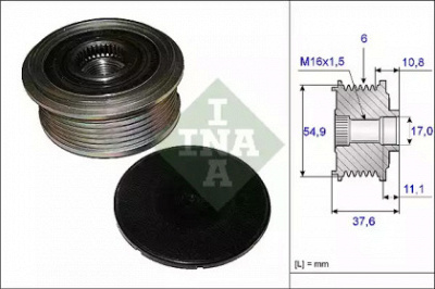 WILMINK GROUP wg1253699 -  Механизм свободного хода генератора